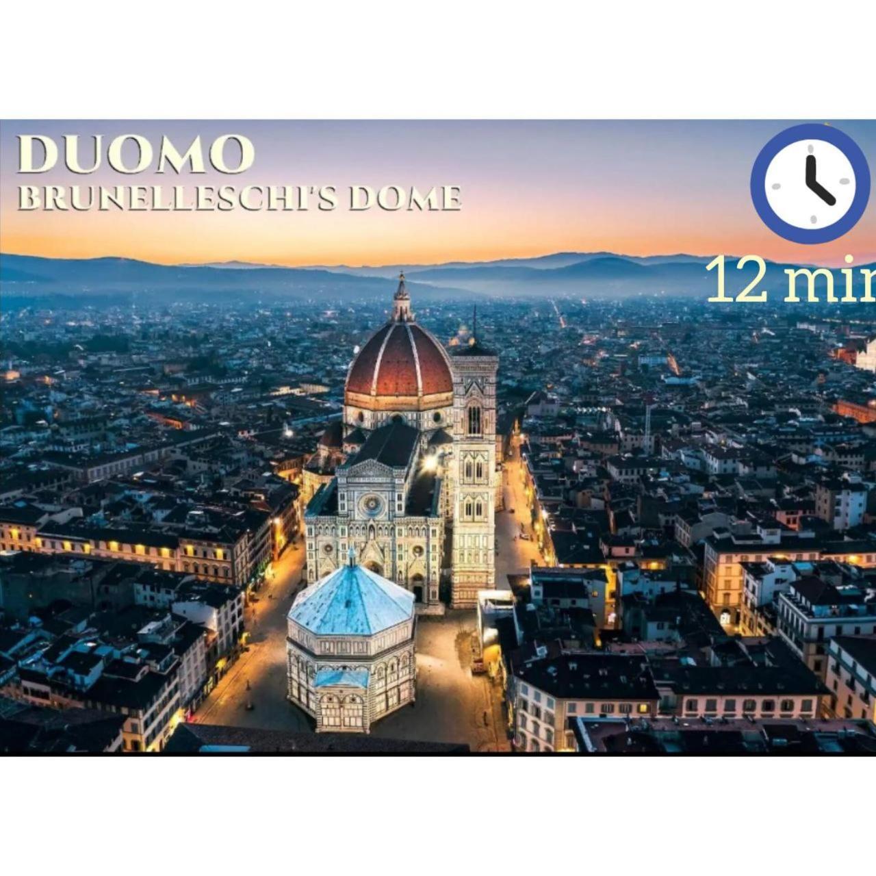 5 Min Dagli Uffizi Suite Wifi Confort Florencia Exterior foto