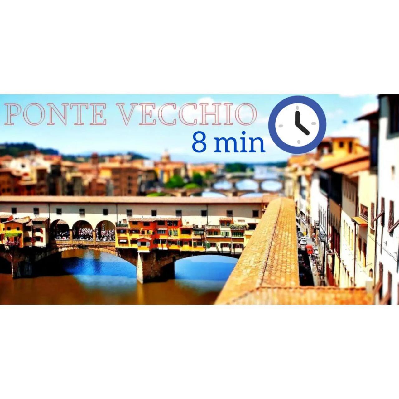 5 Min Dagli Uffizi Suite Wifi Confort Florencia Exterior foto