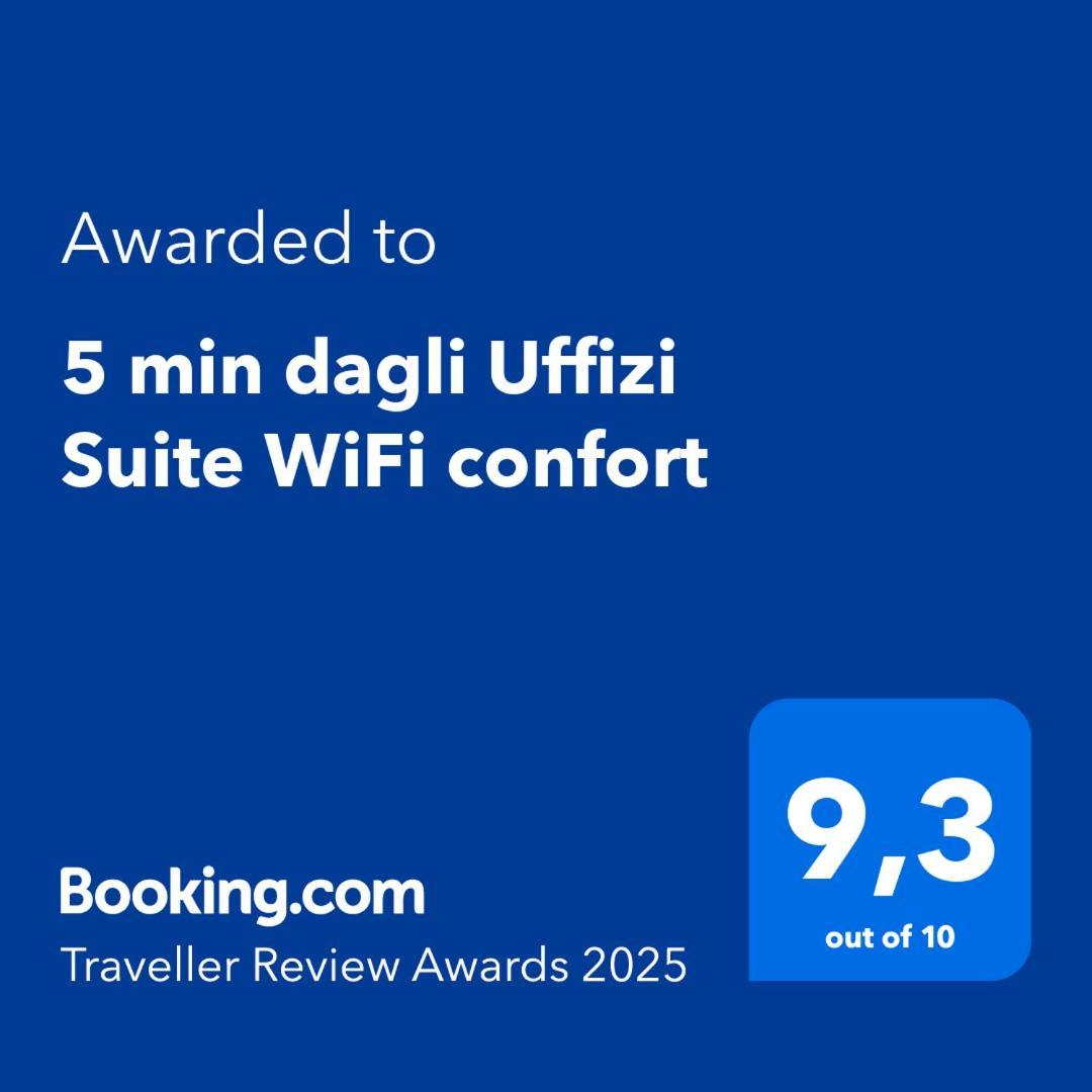 5 Min Dagli Uffizi Suite Wifi Confort Florencia Exterior foto